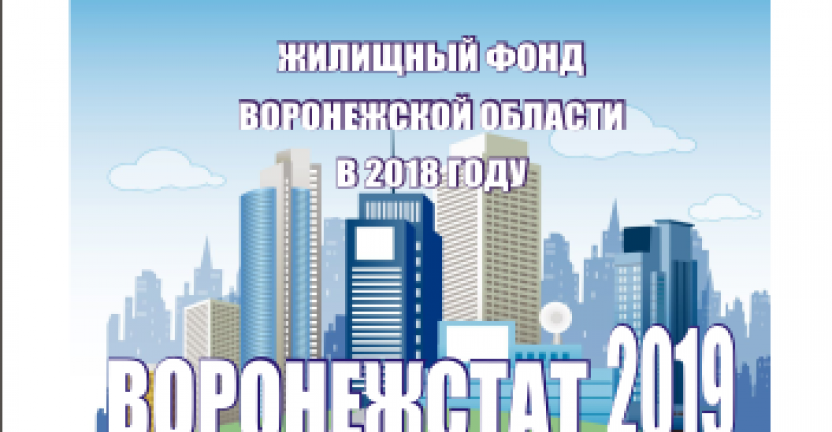 Опубликован статистический бюллетень «Жилищный фонд Воронежской области в 2018 году»